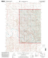 Little Nasty Creek 1998 topographic map thumbnail