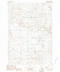 Lodgepole 1983 topographic map thumbnail