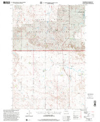 Lodgepole 1998 topographic map thumbnail