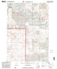 Lodgepole SE 1998 topographic map thumbnail