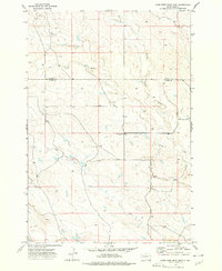 Lone Tree Draw East 1973 topographic map thumbnail