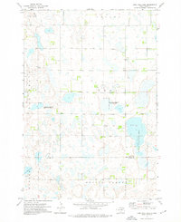 Lone Tree Lake 1973 topographic map thumbnail