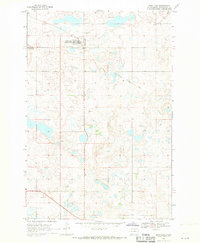 Long Lake 1968 topographic map thumbnail