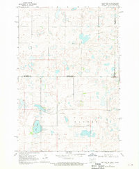 Long Lake NE 1968 topographic map thumbnail