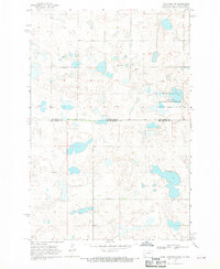 Long Lake NW 1968 topographic map thumbnail