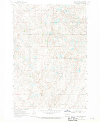 Long Lake SE 1968 topographic map thumbnail