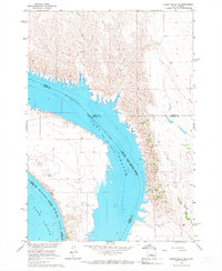 Lower Brule NE 1966 topographic map thumbnail