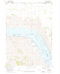 Lucas NW 1971 topographic map thumbnail