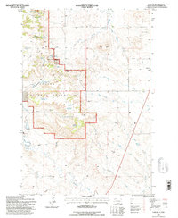 Ludlow 1993 topographic map thumbnail