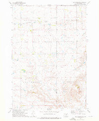 Macs Corner NE 1973 topographic map thumbnail