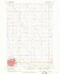 Madison 1968 topographic map thumbnail