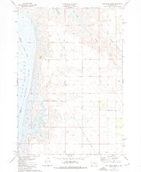 Mail Shack Creek 1973 topographic map thumbnail