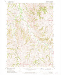 Manderson 1967 topographic map thumbnail