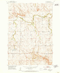 Maurine 1951 topographic map thumbnail