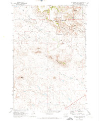 McKenzie Butte 1971 topographic map thumbnail