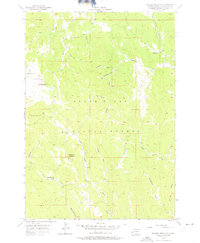 Medicine Mountain 1956 topographic map thumbnail