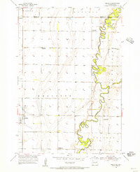Mellette 1954 topographic map thumbnail
