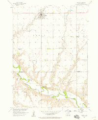 Menno 1957 topographic map thumbnail