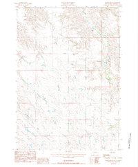 Middle Draw 1983 topographic map thumbnail