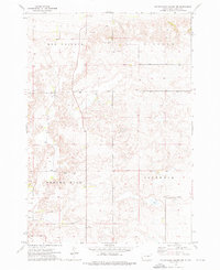 Miller Dale Colony NW 1973 topographic map thumbnail