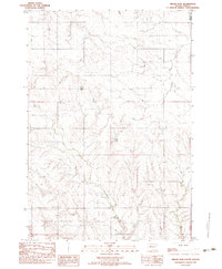 Miller Dam 1982 topographic map thumbnail