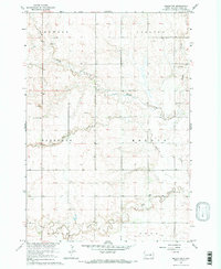 Miller NW 1967 topographic map thumbnail