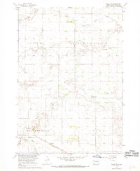Miller SE 1967 topographic map preview