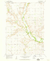 Milltown 1957 topographic map thumbnail