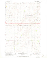 Mina NW 1970 topographic map thumbnail