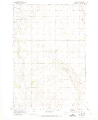 Mina SW 1970 topographic map thumbnail
