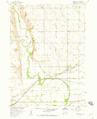 Mission Hill 1957 topographic map thumbnail