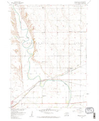 Mission Hill 1957 topographic map thumbnail