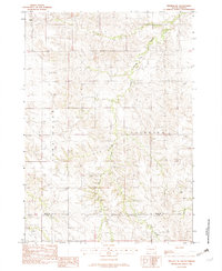 Mission NE 1982 topographic map thumbnail