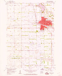 Mitchell 1957 topographic map thumbnail