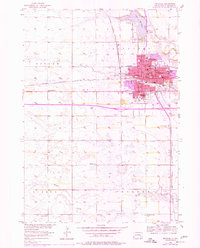 Mitchell 1957 topographic map thumbnail