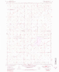 Mitchell Lake 1949 topographic map thumbnail