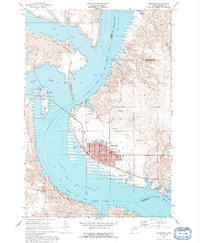Mobridge 1967 topographic map thumbnail