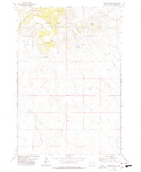Moreau Peak 1978 topographic map thumbnail