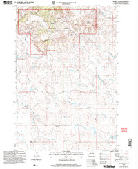 Moreau Peak 2005 topographic map thumbnail