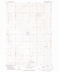 Morris Lake 1973 topographic map thumbnail