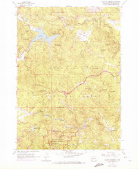 Mount Rushmore 1954 topographic map thumbnail