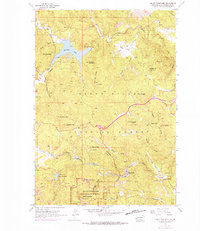 Mount Rushmore 1954 topographic map thumbnail