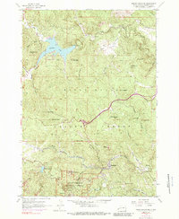 Mount Rushmore 1954 topographic map thumbnail