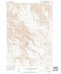 Mouth of East Branch War Creek 1953 topographic map thumbnail