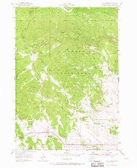 Mt. Coolidge 1955 topographic map thumbnail