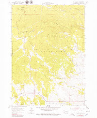 Mt. Coolidge 1955 topographic map thumbnail