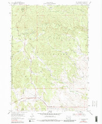 Mt. Coolidge 1955 topographic map thumbnail