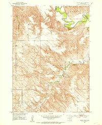 Murdo 3 NE topographic map thumbnail
