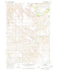 Murdo 3 NE 1951 topographic map thumbnail
