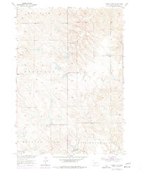 Murdo 3 NW 1951 topographic map thumbnail